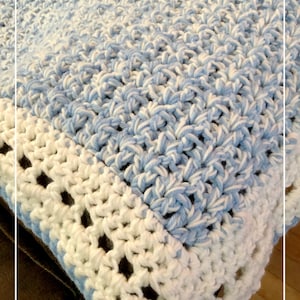 Cozy Blanket Crochet Pattern, Very Large Cozy Crochet Blanket Pattern, The Perfect Throw Crochet Pattern, Queen/King Throw Chunky Blanket