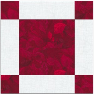 How to Make a Single Irish Chain Quilt Block Pattern, double Irish chain quilt block, easy quilt block pattern, beginner quilting