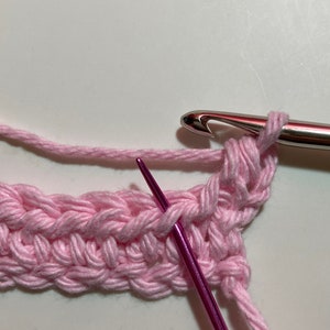 Learn the Easy Half Double Crochet Ribbing Stitch, Step-by-Step Tutorial for Beginners, knit look crochet stitch image 2