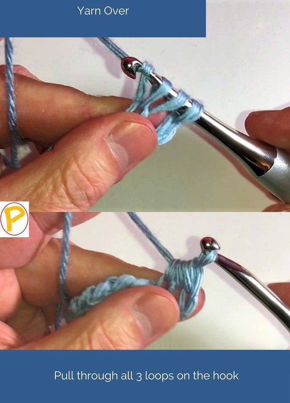 Basic Crochet How To Make Chain Stitch Crochet How To Work Half