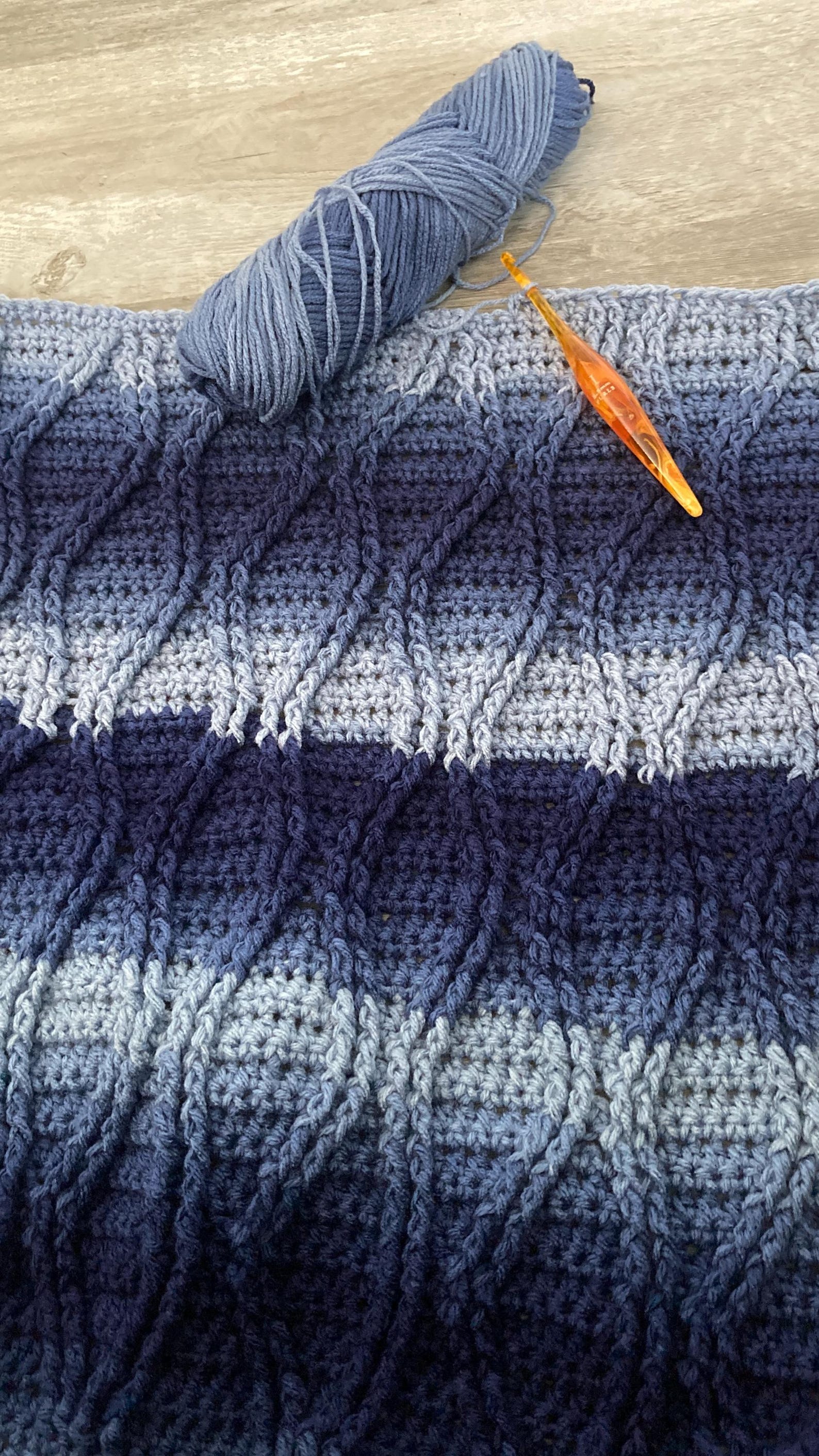 Braided Cable Blanket, Crochet Throw Blanket, Crochet Easy Beginner ...