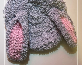 Easy Crochet Hat Pattern for whole family, Easy Crochet Hat Pattern with Bunny Ears, Crochet Bunny Ears Floppy Pattern