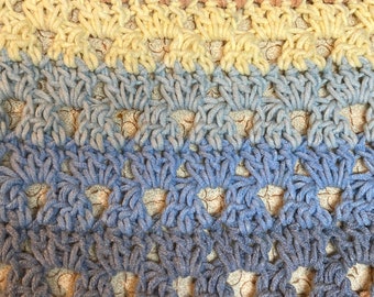 How to Crochet the Modern Granny Pattern, Modern Granny Stitch Pattern, Digital PDF, crochet pattern