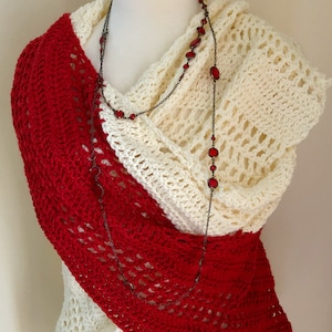 easy crochet lacy shawl, Holiday Celebration Crochet Poncho Wrap Pattern, lacy shawl crochet pattern, beginner crochet shawl pattern