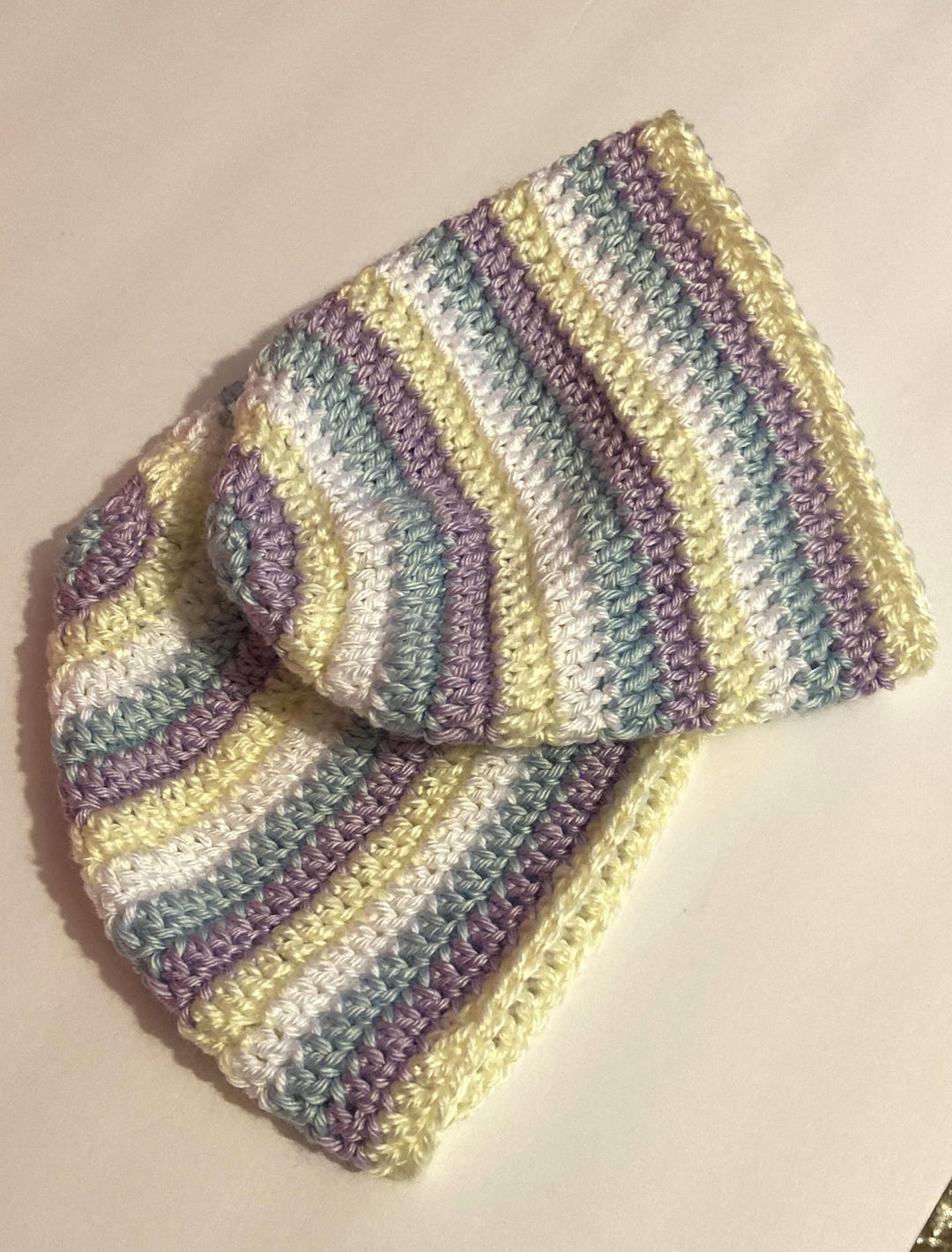 Easy Crochet Beanie PDF Pattern, 6 Sizes Basic Hat Crochet Pattern ...