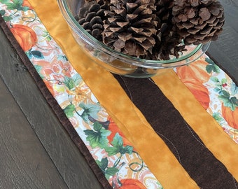 Dining Table Runner, Sew Fast Autumn Table Runner Pattern Printable PDF, Easy Quilt Pattern for Beginners