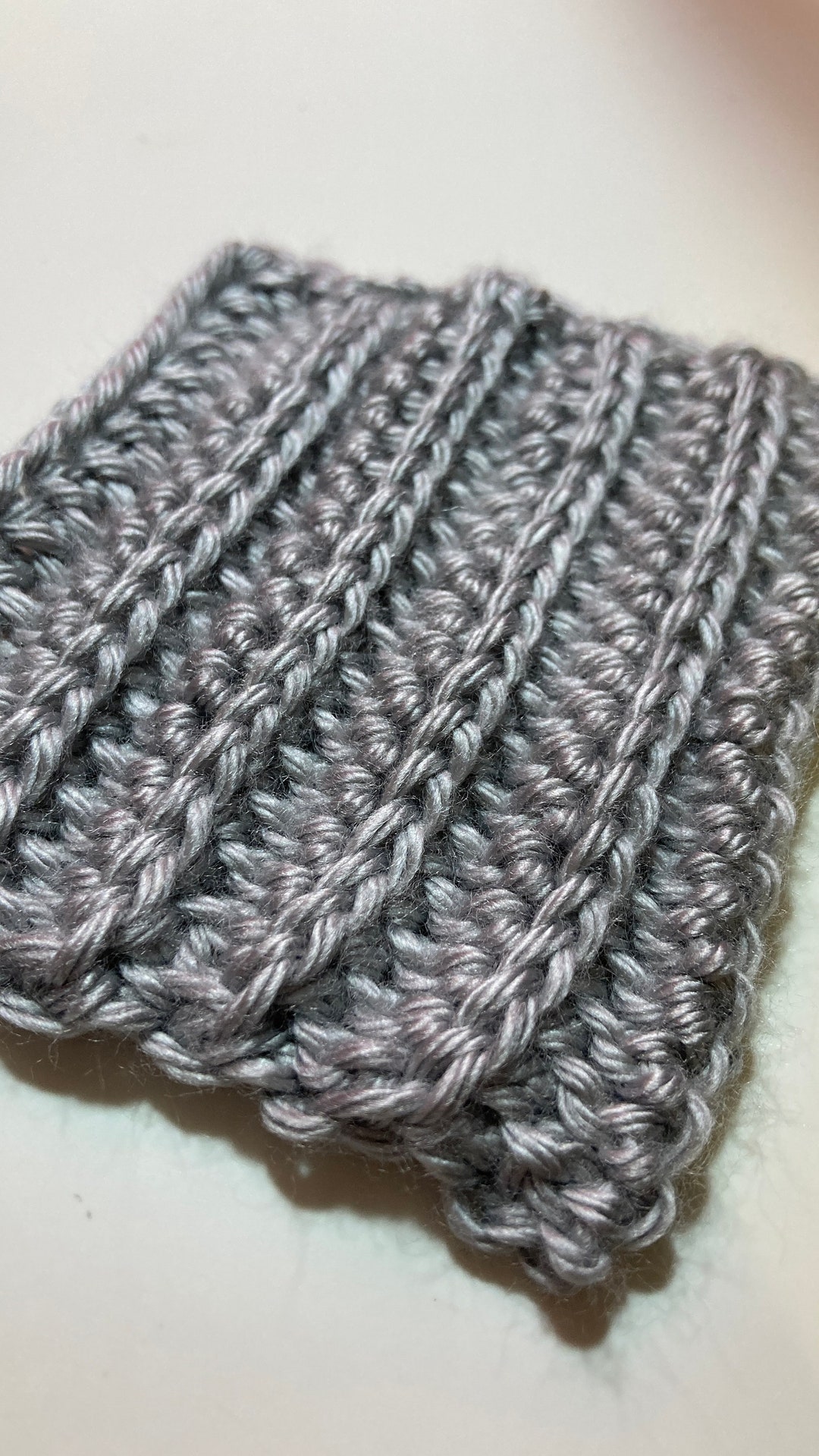 Learn the Easy Half Double Crochet Ribbing Stitch, Stepbystep