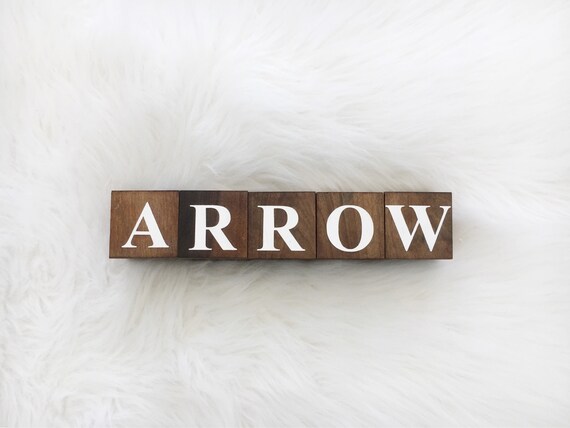 etsy baby name blocks