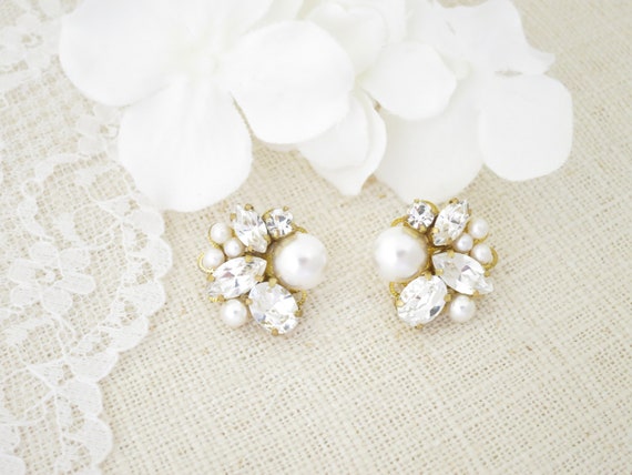 NAPIER elegant pearl earrings from the 90s – Find Vintage Beauty