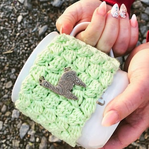 Crochet Pattern&gt;&gt;BUNDLER&gt;&gt;HoneyBee and Me 1 & 2&gt;&gt;Cup Cozy&gt;&gt;Cup Cozy Pattern