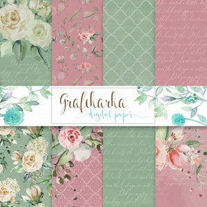 Rose garden paper