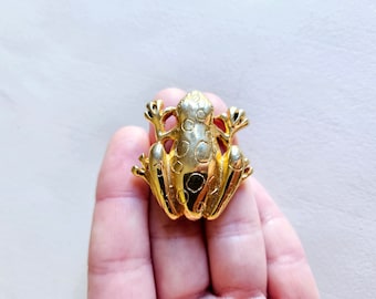 1 Button _Vintage Metal Frog Button_ Luxury Button _ Designer Button_ price per one button