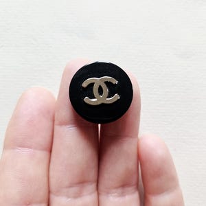 1 Button _Vintage Metal Chanel Button_ Luxury Button _ Designer Button_ price per one button