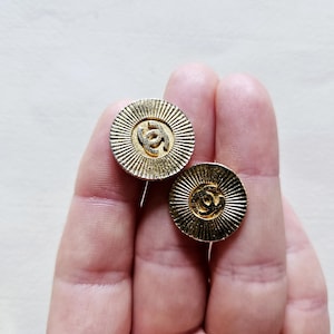 Authentic chanel buttons - Etsy 日本