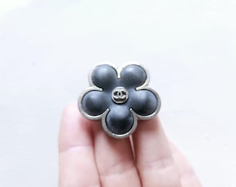 1 Button _Vintage Metal Chanel Button_ Luxury Button _ Designer Button_ price per one button