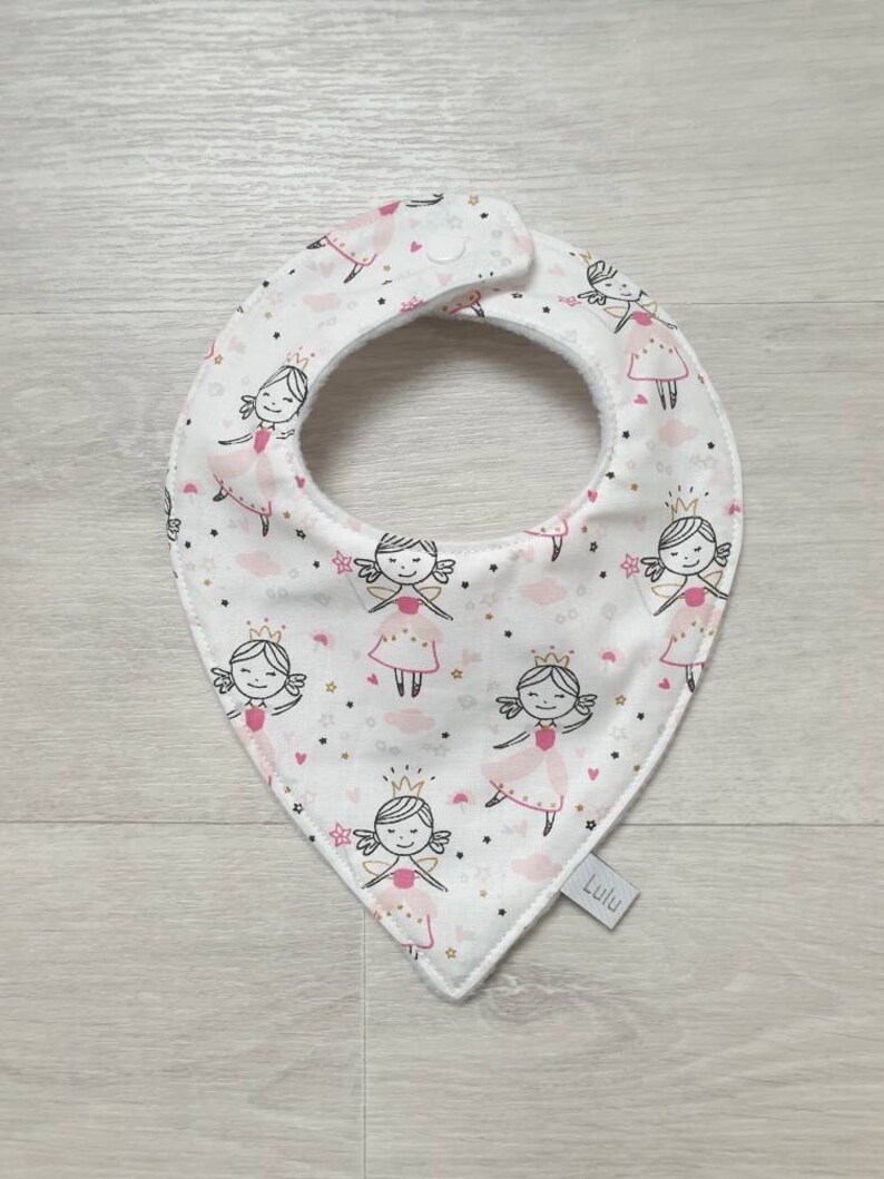 Bavoir bandana baby cotton fabric patterns to choose from