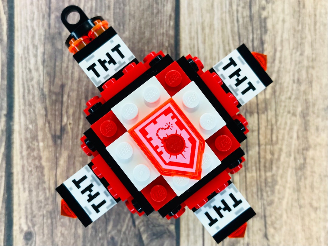 Custom TNT Christmas Ornament Inspired by Minecraft Made From Etsy