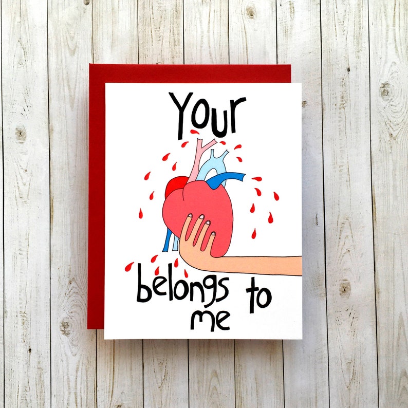 Funny Valentine Card Boyfriend Funny Funny pillowcases | Etsy