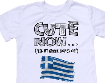 UGFGF-S1 Half USA Half Greek Flag Fashion Toddler Children Baby Boys Girls Long Sleeve T-Shirt Clothing UGFGF-S1 Half USA Half Greek Flag Fashion Toddler Children Baby Boys Girls Long Sleeve T-Shirt Clothing