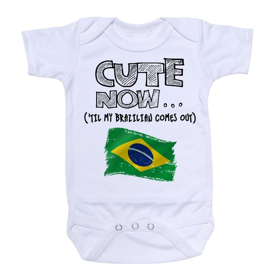 Cuban Flag Baby Bodysuit - Cuban Heart Design Onesie 100% Cotton Printed In USA