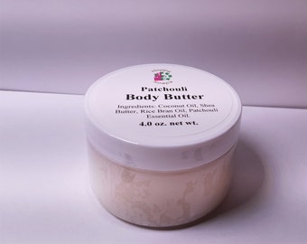 4 oz Patchouli Butter