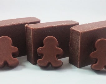 Gingerbread Soap - Cold Process Soap - Bar Soap - Coconut Oil Soap - Artisan Soap