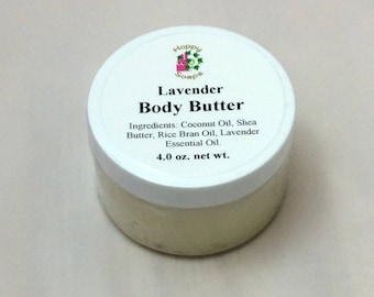 4 oz Lavender Body Butter