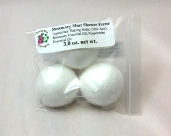 Rosemary Mint Shower Fizzies (3 Pack)