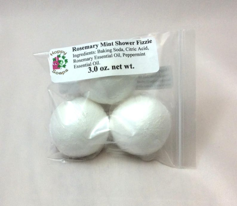 Rosemary Mint Shower Fizzies 3 Pack image 1