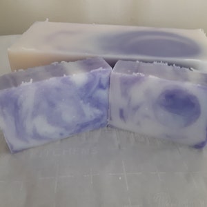 Lavender Soap Handmade Soap Cold Process Soap Coconut Oil Soap image 1