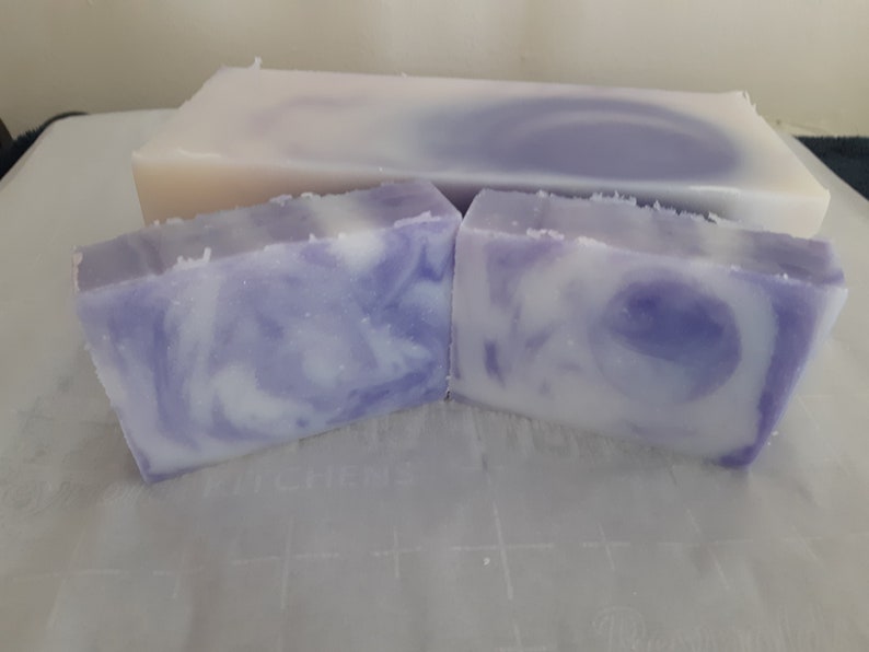 Lavender Soap Handmade Soap Cold Process Soap Coconut Oil Soap image 1