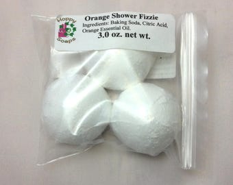 Orange Shower Fizzies (3 Pack)