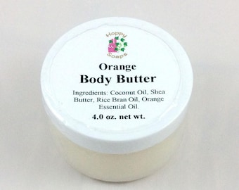 4 oz Orange Body Butter