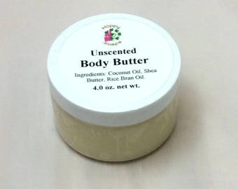 4 oz Unscented Body Butter