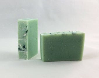 Eucalyptus Peppermint Soap - Cold Process Soap - Bar Soap - Coconut Oil Soap