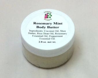 2 oz Rosemary Mint Body Butter