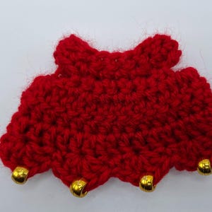 Handmade Crocheted Troll Doll Dress: Fits 4-4.25&quot; Dolls