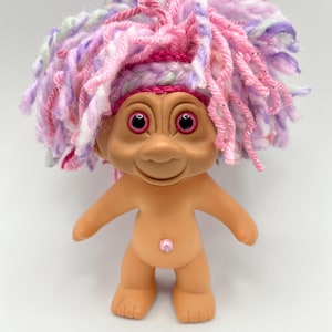 OOAK Vintage TNT Troll with Custom Hair