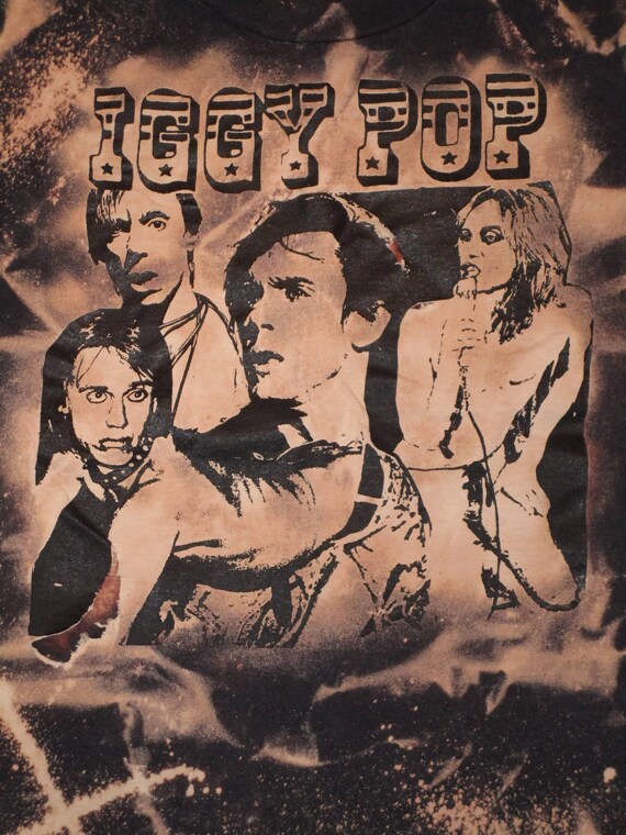 Vintage Iggy Pop T-Shirt from 1990 XL Punk Rock S