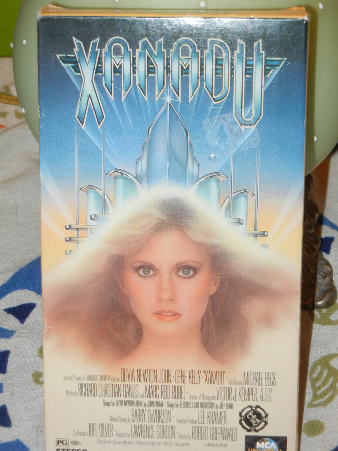 Xanadu Vhs Movie Olivia Newton John Michael Beck Gene Kelly Etsy