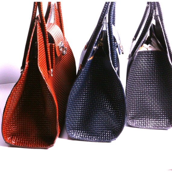 Sac cuir cabas Femme maroquinerie Artisanale fait Main en France. Etsy France