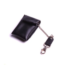 Etui Cuir de Poche Porte Clés USB Electronique Protection Accessoire.