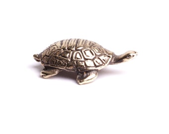 Tortue Figurine Miniature Réplique Animaux objet décoration porte bonheur.