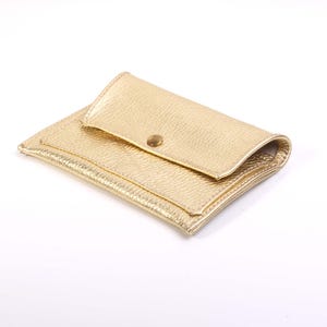 Porte monnaies cuir vide poche étuis papier carte création artisanale a la main personnalisée