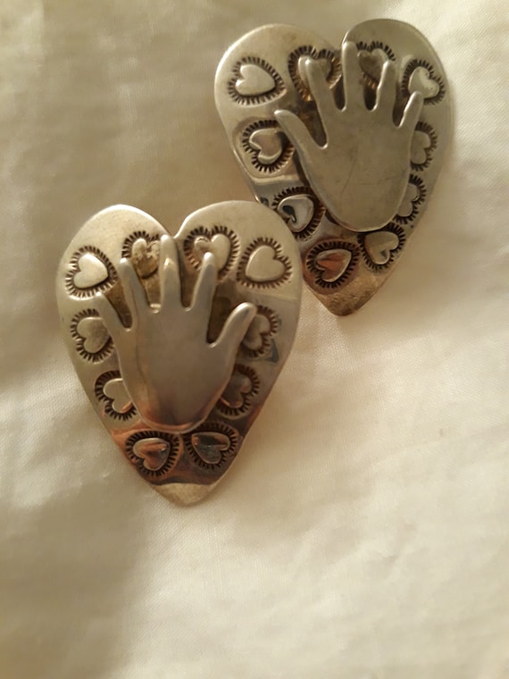 Vintage Grady Alexander Sterling Earrings