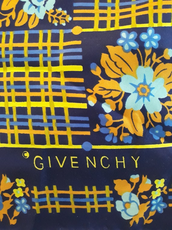 Vintage Givenchy Silk Scarf - image 4