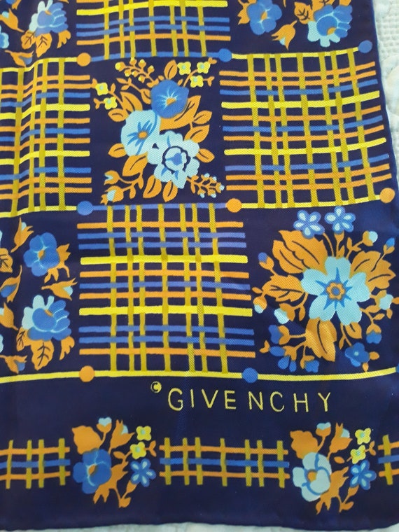 Vintage Givenchy Silk Scarf - image 2