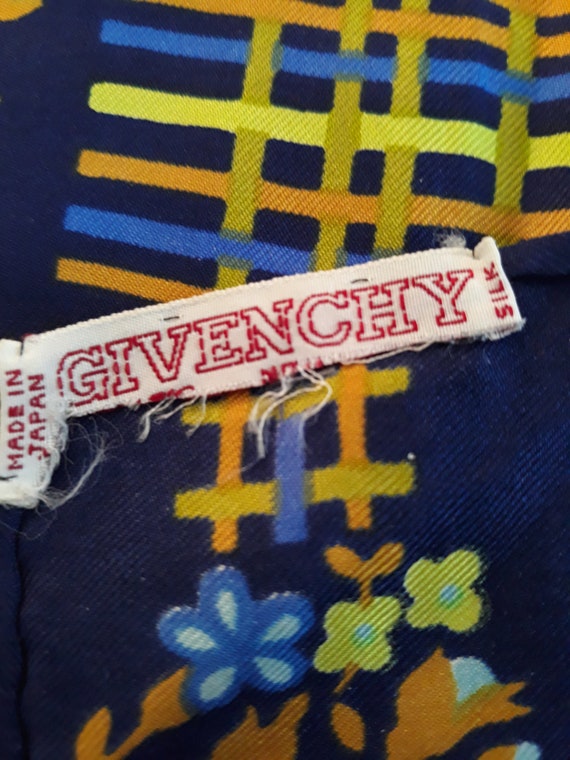 Vintage Givenchy Silk Scarf - image 3