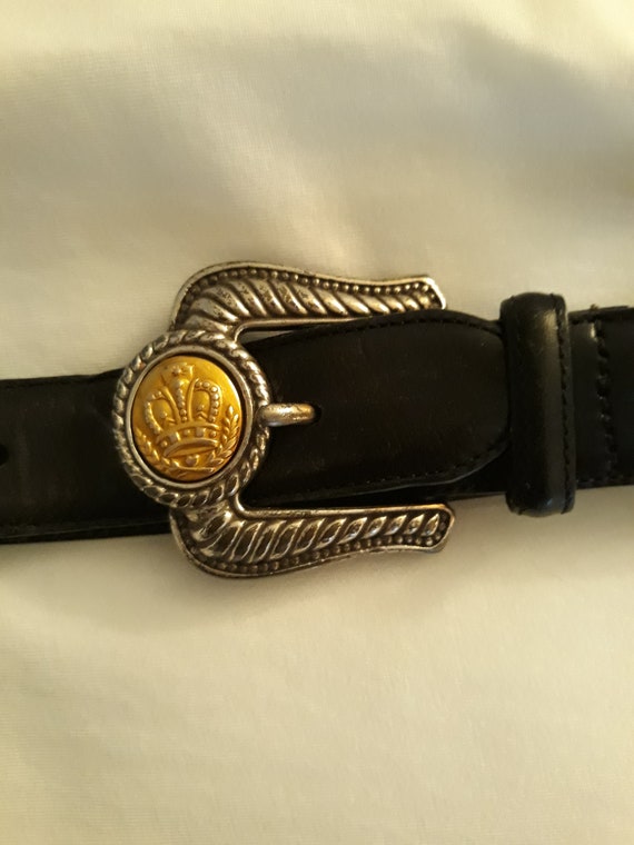 Vintage Brighton Leather Belt - image 1