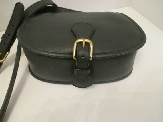 coach saddle bag navy
